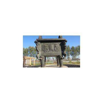 Bronze Censer Sculpture in Public
