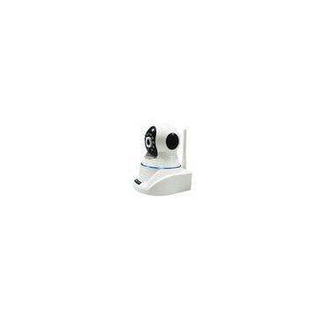 Glass Lens 1.0 Mega Pixel Wireless Indoor IP Camera Supports Micro SD Card