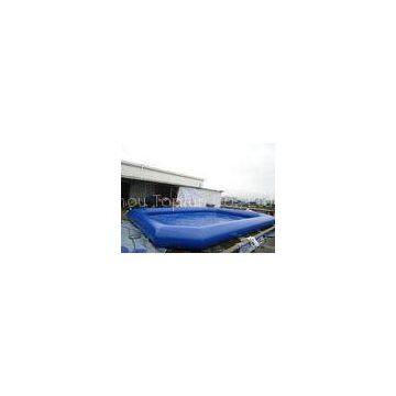 Mobile portable large inflatable swimming pools with Customized color , Soft PVC Material