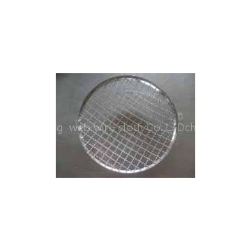 Crimped wire mesh for lampshade