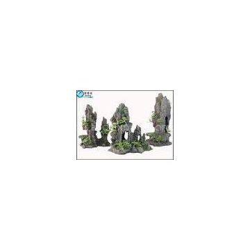 Artificial Hill Decorative Aquarium Resin Ornaments For Indoor Fish Tank Decorations