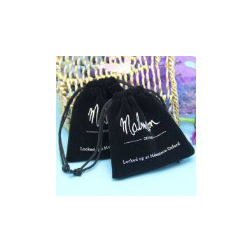 velvet drawstring dust pouch for handbag