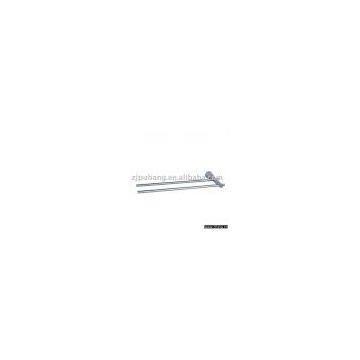 double towel bar,towel bar,towel rail,towel holder,sanitary ware,bath rack,bathroom fixtures,bathroom holder