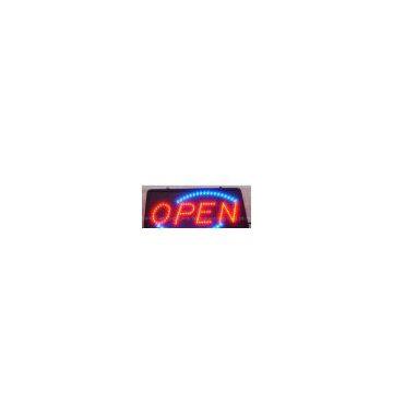 led open sign