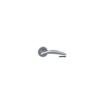 Stainless steel solid lever handle