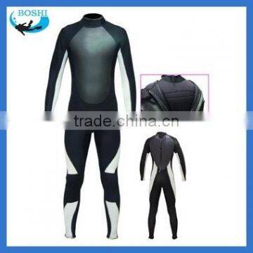 back zipper man neoprene waterproof material for diving suit