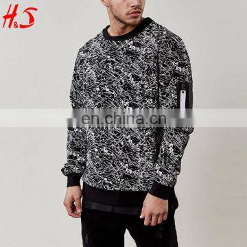 Custom High Quality Wholesale Crewneck Print Sweatshirt