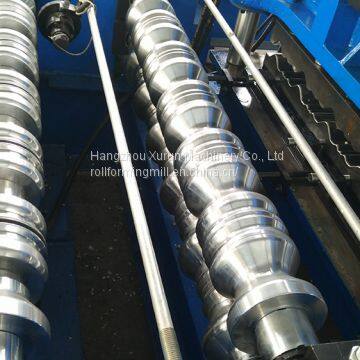 27-190-950 Roof Tile Roll Forming Machine Metal Sheet Panel Roll Former Steel Profiling Equipment photo-2