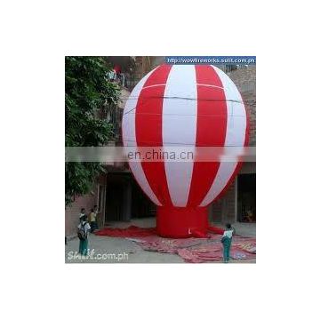 Mix color Inflatable ground balloon