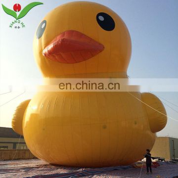 Tourist attractions display big yellow duck buoy model giant inflatable duck