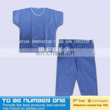 Various Color V-Neck 65% Poly/35% Cotton Men Medical Suit