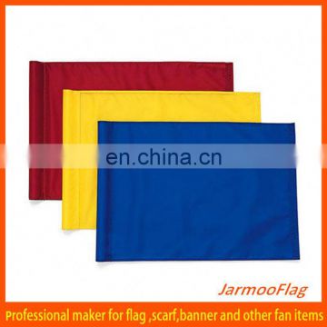 solid color plastic golf flags