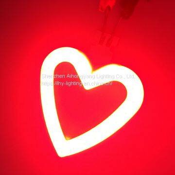 Heart-shaped Cob Led Chip 6v 1w Bicycle Tail Light