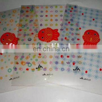 China Manufacture A4 L-shape plastic pp file folder