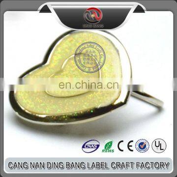 OEM Accepted Cheap Fashional Glitter Painted Type And Woven Belt Use Custom 30MM Zinc Alloy Children Belt Buckle