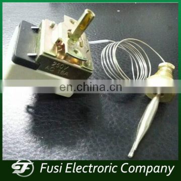 16A 250V Liquid expansion thermostat for deep fryer