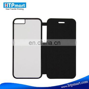 High Quality PU Leather Flip Phone Case for sublimation