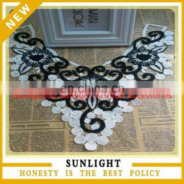 cotton neck chemical lace collar