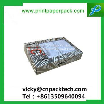 Custom Rigid Cardboard PVC Window Cosmetic Perfume Packaging Paper Boxes Baby Care Product Packaging Perfume Packaging Box Makeup Box photo-4