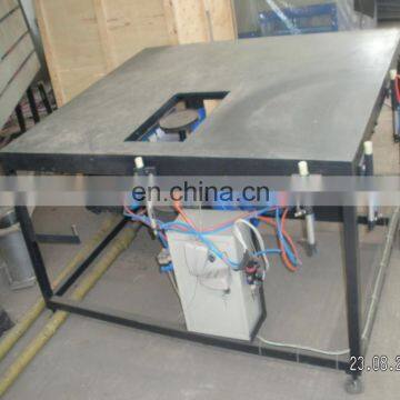 Truspacer Insulating Glass Rubber Application Machine, Truspacer Insulating Glass Rubber Application table