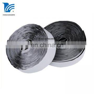 Black Durable Adhesive Hook and Loop Tape Roll photo-2