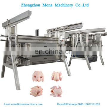 Muslim chicken slaughter machine for sale/ conveying line/ bloodletting