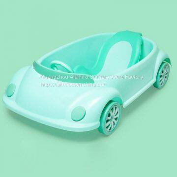 Infant Foldable Bathtub Plastic Child Size Bath Tub Baby Folding Portable Bathtub for Boys and Girls photo-3