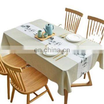 Custom Logo Design Home Decoration Wedding Table Runner Chiffon Table Runner photo-2