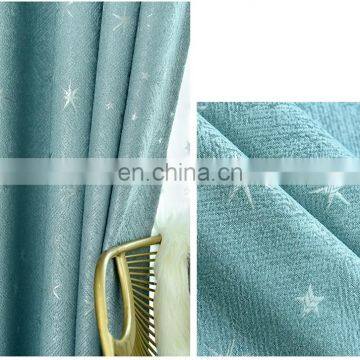 New Design Polyester Jacquard Blackout Ready Made Curtain