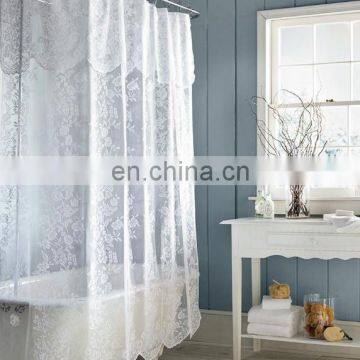 Waterproof Lace Shower Curtain