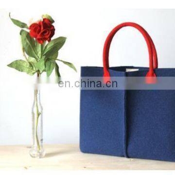 Wool Handbag Style Felt Tote Bag for Women photo-3