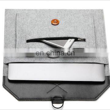 Amazon Hot Selling Product Neoprene Mens 19 Inch Felt Laptop Bag photo-3