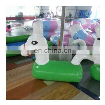 Customized Blow Up Toys Swimming Pool Inflatable Water Floating Mini Dog For Kids