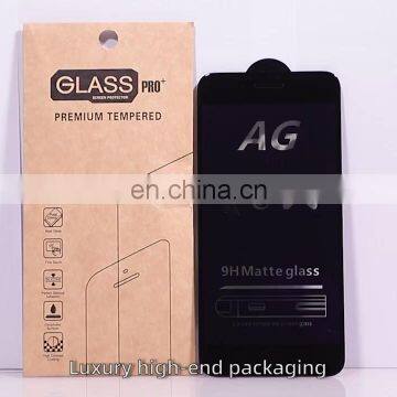 for iPhone 12 Anti-scratch 6D 9H Transparent Tempered Glass protective plastic film For iPhone 6/7/8 plus mobile phone