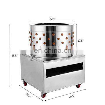 TM-65 One Touch Operation Chicken Slaughterhouse Machinery Chicken Hair Removal Machine Turkey Plucker Machine Feather photo-2