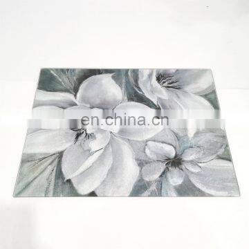 Classical painting tempered glass Cutting board glass with custom pattern