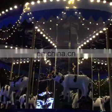 2020 new carousel horse ride Amusement theme park carousel ride machine for sale