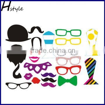 13PCS Photo Booth Props Mustache Lip On A Stick Wedding Christmas Party PFB0010