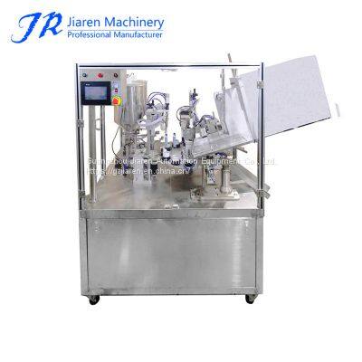 Automatic sub-tube filling and sealing machine