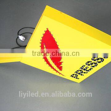 New Electronic Products News Paper Outdoor Advertising Flash Led PRESSE Sign photo-2