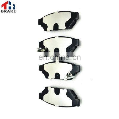 customized Ceramic semi-metal rear car brake pad auto brake pad for OE D596 Mitsubishi