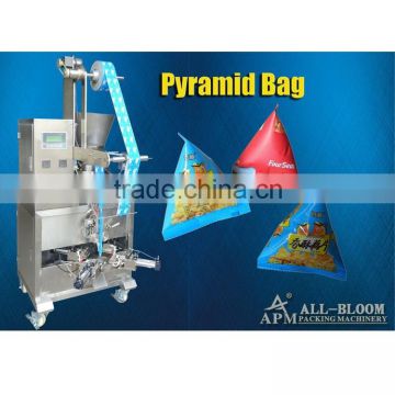 pyramid bag triangle bag granule packing machine