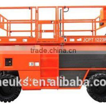 Promotion Price Self-Propelled Rough-Terrain Scissor lift JCPT23RT