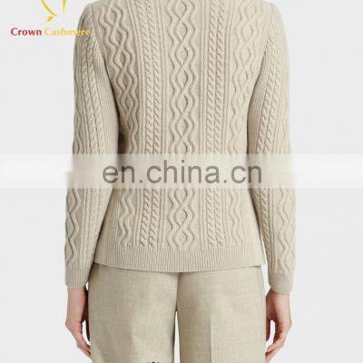 Fashion Cashmere Coat for Women Cable Cashmere Women Coat photo-2
