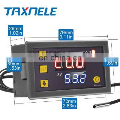 W3230 DC 12V 24V 110V-220V AC Digital Temperature Controller LED Display Thermostat With Heating Cooling Control Instrument photo-4