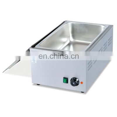 Single Pan Electric Stainless Steel Commercial Bain Marie