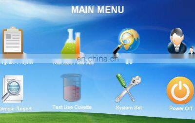 BEST PRICE Color With Touch Screen Semi Automatic Chemistry Analyzer for Lab Use photo-3