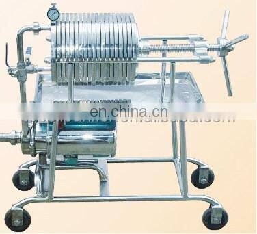 Fully S.S.304 Material Used Cooking Oil Filter Press photo-3