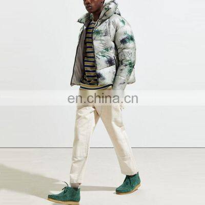 2021hot Sell Custom Cheap New Design Fashion Tie Dye Coat for Men photo-3