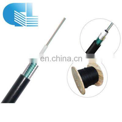 OEM Unitube steel tape armoring GYXTW 12 core multi mode fiber optic cable / Telecom communication cable